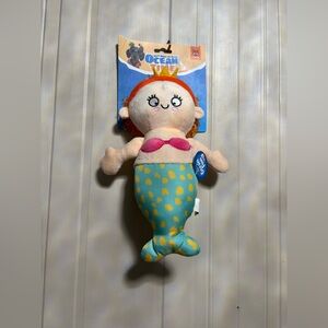FOFOS Ocean Time Dog Toy - 12” Mermaid.
